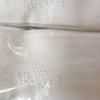 John Rocha crystal napkin rings & Napkins x4. Image 4