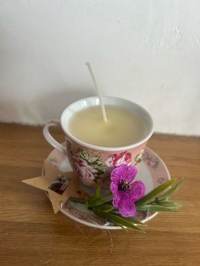 tea cup candles