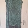 Charlston style flapper dress and accessories Image 7