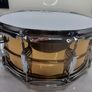 Ludwig Smooth Bronze Vintage Monroe Badge 14 x 6.5 Snare Drum Image 7