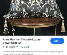 Designer cushions