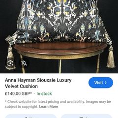 Designer cushions
