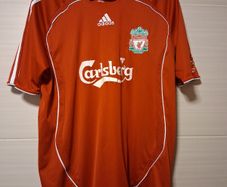 Liverpool Jersey. Official Adidas Liverpool FC Mens Home Jersey.  Season 2006-2008. Authentic Original From 2006. Not A Modern Day Remake.