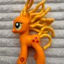 My Little Pony Explore Equestria Cutie Twisty-Do AppleJack Hair Play MLP approx. 14 cm. Used Please see photos Image 2