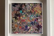 Original Abstract Painting Framed Original Abstract Painting Contemporary Irish Art Fairy Art