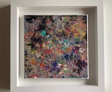 Original Abstract Painting Framed Original Abstract Painting Contemporary Irish Art Fairy Art