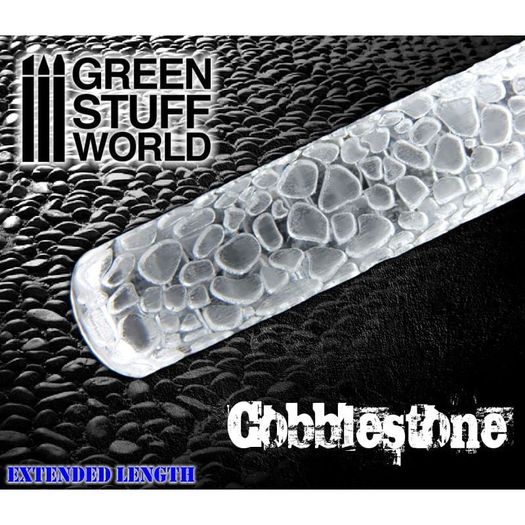 GSW Green Stuff World Rolling Pin Cobblestone