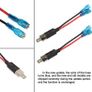 H1 LED Headlight Replacement Male Plug Image 2