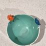 House of Disaster Secret Garden Fox & Bird Porcelain Bowl Image 4