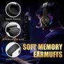 Wired Gaming Keyboard and Mouse Headset Combo,Rainbow LED Backlit Wired Keyboard,Over Ear Headphone with Mic,Rainbow Backlit Gaming Mice,Mouse Pad,for PC,Laptop,Mac,PS4,Xbox(Black) Image 4