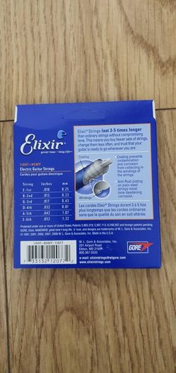 Brand New Elixir Guitar Strings