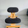 Ergonomic Wooden Kneeling Chair Image 2