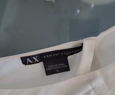 Emporio Armani White One Shoulder Jumpsuit with Pockets Sz 10 US - (Fit 12-14UK) - Rrp 220 (New)