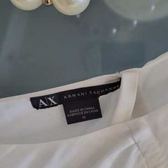 Emporio Armani White One Shoulder Jumpsuit with Pockets Sz 10 US - (Fit 12-14UK) - Rrp 220 (New)