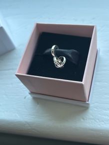 Pandora Two Tone Wedding Rings Dangle charm