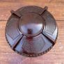Antique Art Deco Bakelite box with screw top lid c1930 Image 3