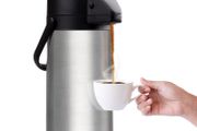 Brand New Vondior Airpot Pump Jug 2.5 liters - Professional insulated coffee carafe made of stainless steel