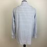 Zara Man blue & White small check cotton shirt M 42 inch Chest postage included Image 4