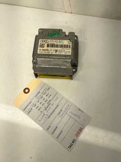 Audi A6 C7 4G 2012 rotary rate sensor control unit ESP 4G0907637 A1l3b313s.