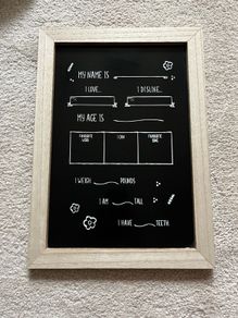 Milestone Chalkboard