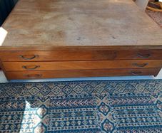 Mid-century Architect Plans Chest