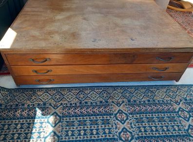 Mid-century Architect Plans Chest