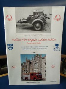 Ballina Fire Brigade Golden Jubilee booklet