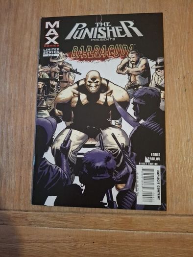 Punisher Comics Barracuda 5 issues mini series Garth Ennis