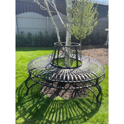 Tree Bench Grey D5672