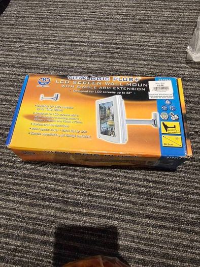 Television/monitor wallmount bracket