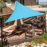 Sun Shade Sail Waterproof Triangle Sun Shade UV Block Sunscreen Awning Garden Beach Patio Canopy 3x3x3m MULTIPLE SIZES/COLOURS AVAILABLE (FREE SHIPPING) Image 4