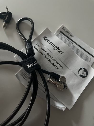Keyed Laptop Lock - Dual Headed Lock