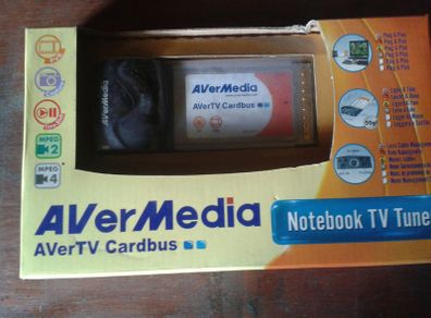 note book tv card