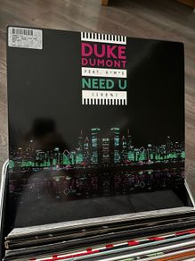2013 Duke dumont Need U 100% 12" vinyl