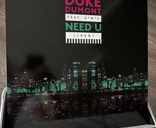 2013 Duke dumont Need U 100% 12" vinyl