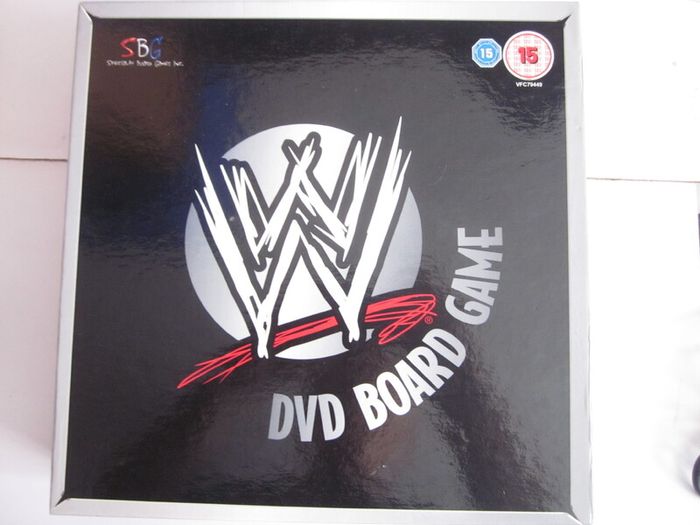 Wwe Dvd Board Game By Sbg.2005