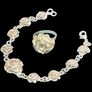 Sterling Silver 925 r ring and bracelet set Image 4