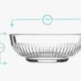 New Campana Glass Serving Bowls (Box of 2) Image 6