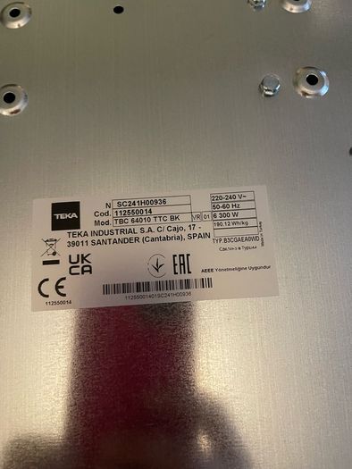 Teka  ceramic hob