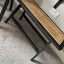 Rattan Chair & matching bench Image 9