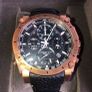 Bulova Precisionist gold Watch with leather strap brand new Image 3