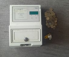 electricity coin meter