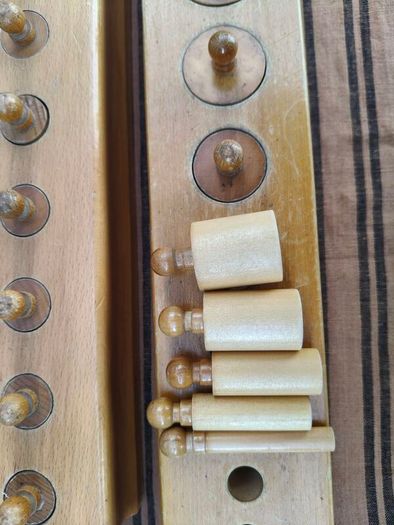 2 x Vintage Montessori Educational toys