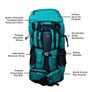 Sundrift Panglao 55L Rucksack Image 5