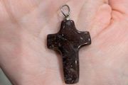 Gemstone Cross Pendant