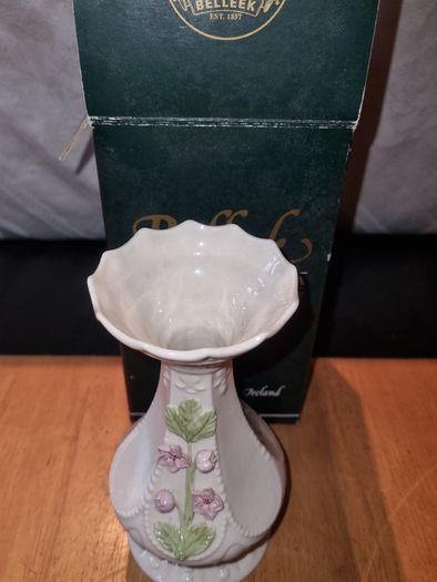 Belleek vase