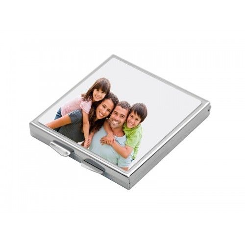 Personalised Square Shaped Compact Mirror