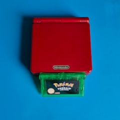 Gameboy Advance  SP Flame Red