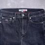 Two pairs of Black and Blue Tommy Hilfiger jeans W29/L 34 Uk 10 Image 4
