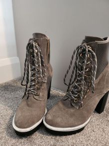 River Island ladies wedge heel boots